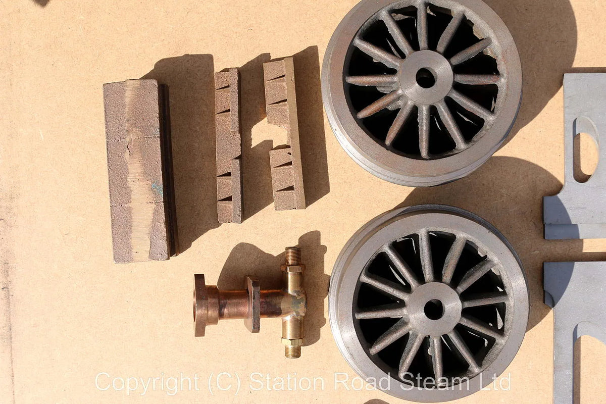 5 inch gauge "Netta" castings, drawings & commercial boiler