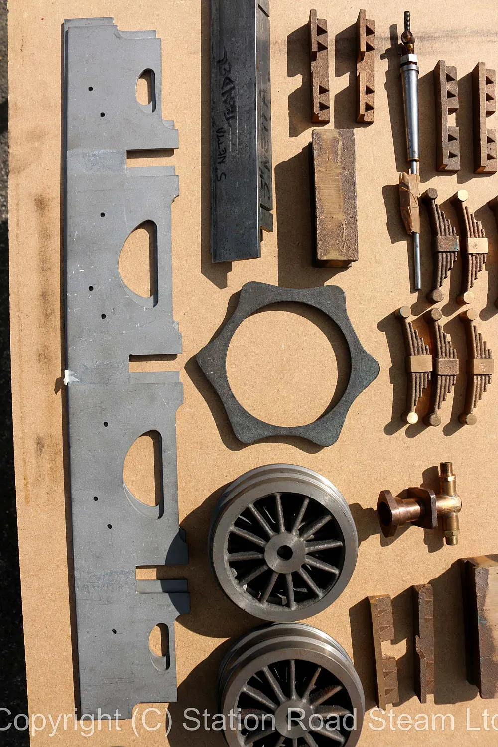 5 inch gauge "Netta" castings, drawings & commercial boiler