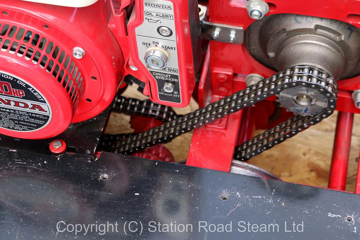 7 1/4 inch gauge petrol hydraulic 0-6-0 shunter
