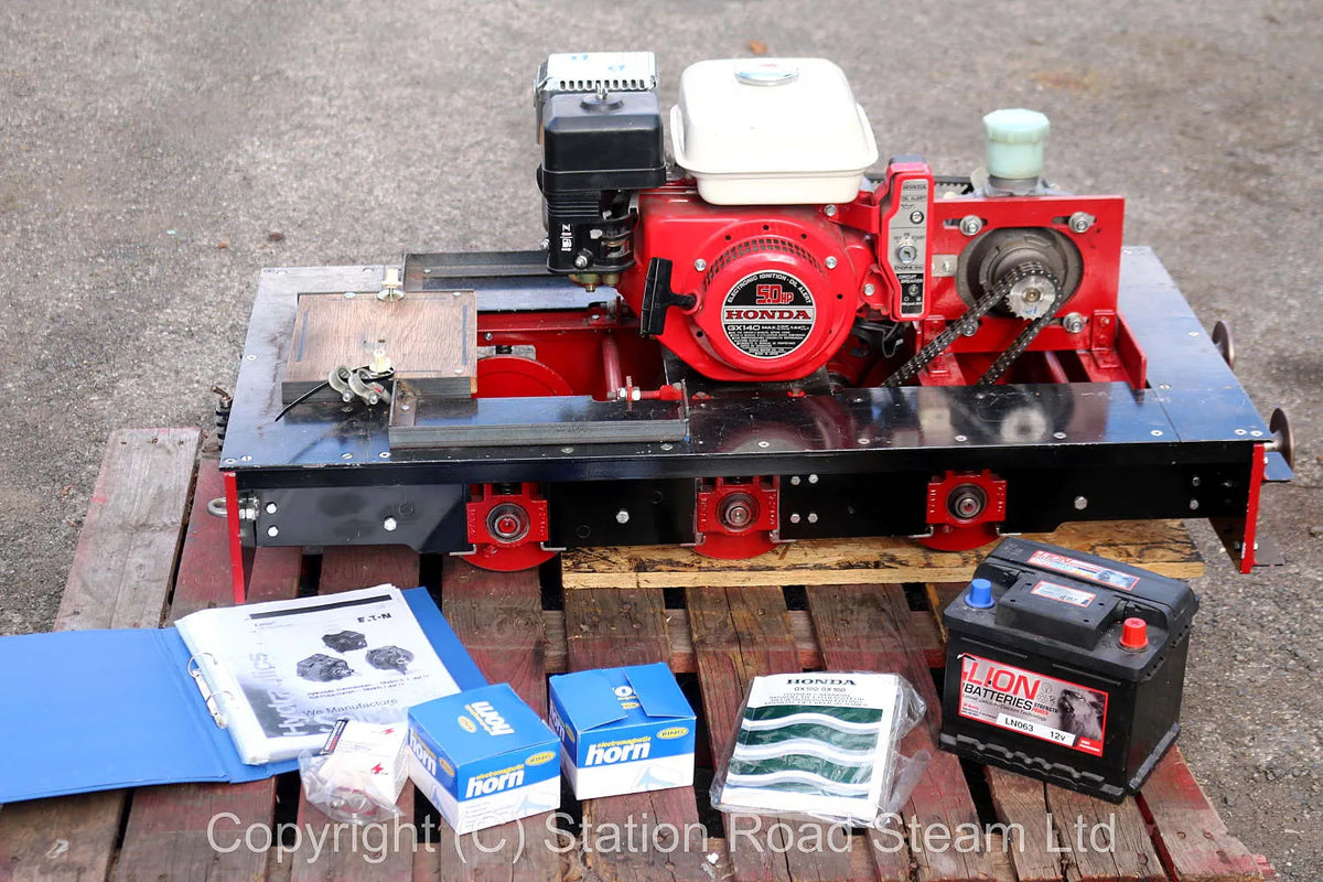 7 1/4 inch gauge petrol hydraulic 0-6-0 shunter