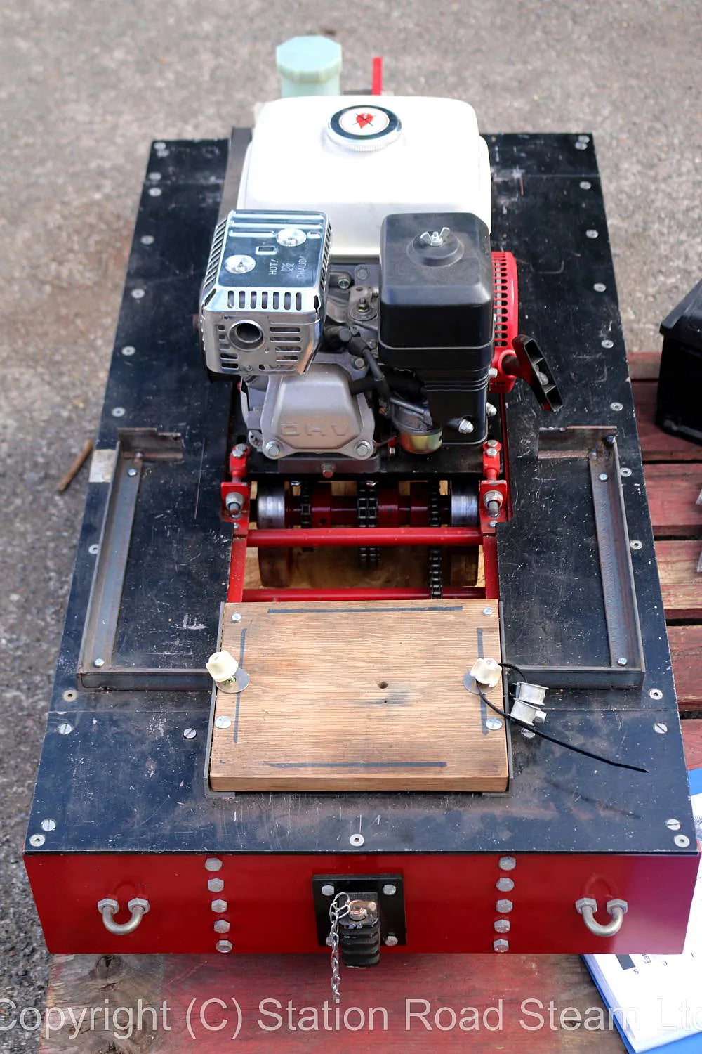 7 1/4 inch gauge petrol hydraulic 0-6-0 shunter