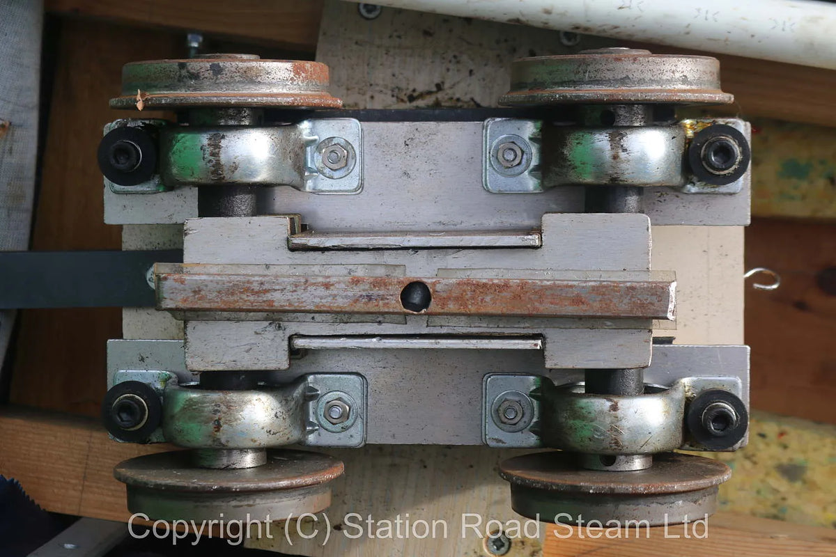 5 inch gauge braked bogie driving truck