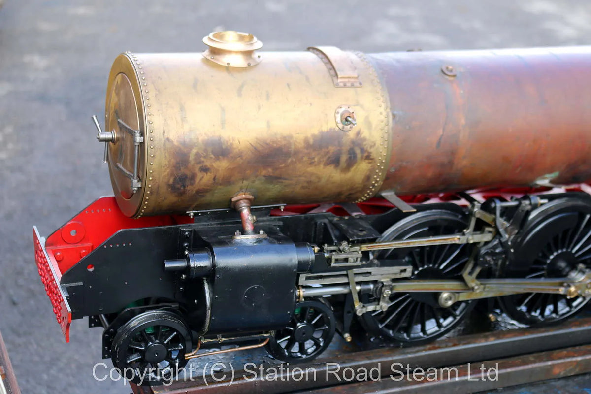 5 inch gauge "Britannia" 4-6-2 running chassis with boiler & tender