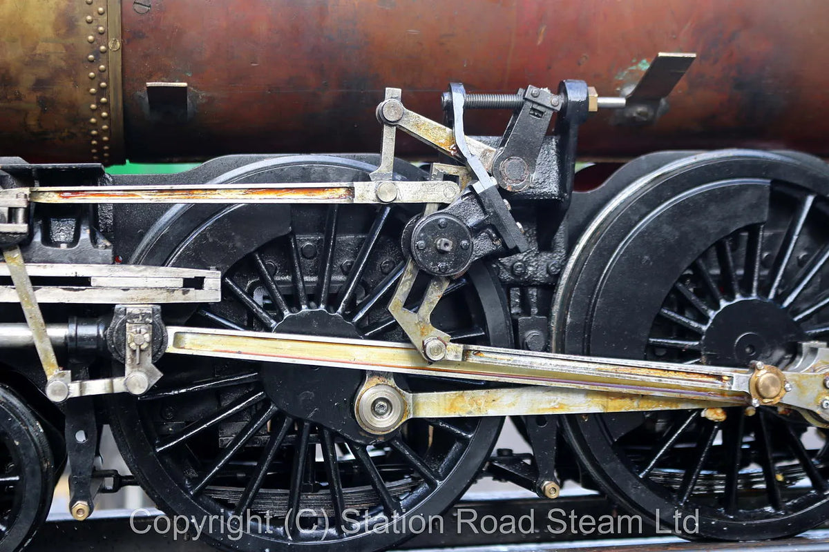5 inch gauge "Britannia" 4-6-2 running chassis with boiler & tender