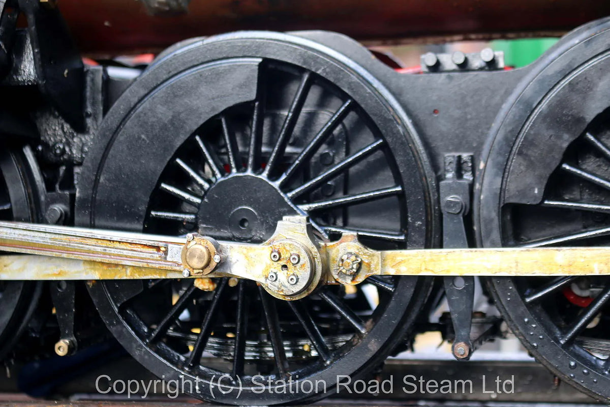 5 inch gauge "Britannia" 4-6-2 running chassis with boiler & tender