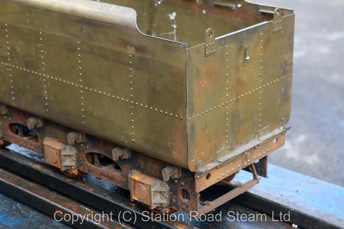 5 inch gauge "Britannia" 4-6-2 running chassis with boiler & tender