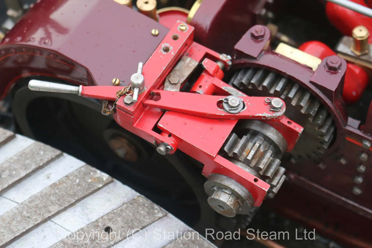 3 inch scale Burrell 6nhp agricultural engine with driving truck