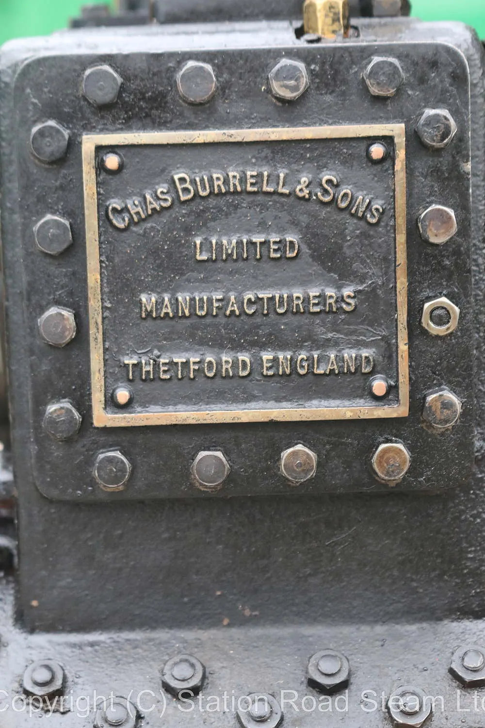 3 inch scale Burrell 6nhp agricultural engine with driving truck