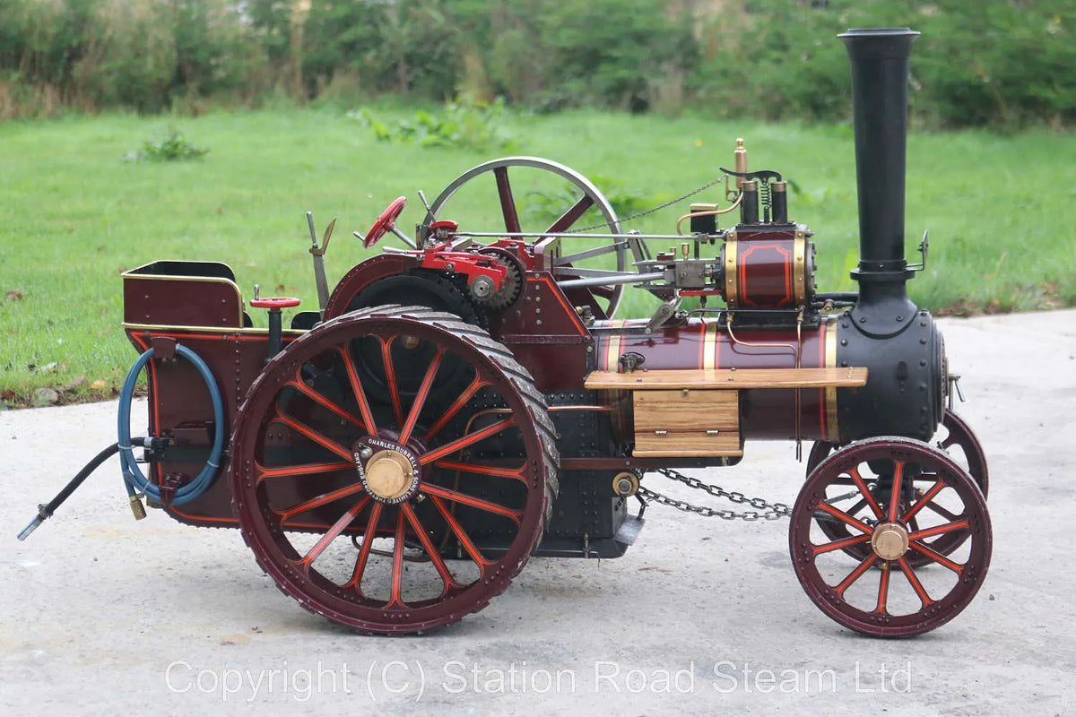 3 inch scale Burrell 6nhp agricultural engine with driving truck