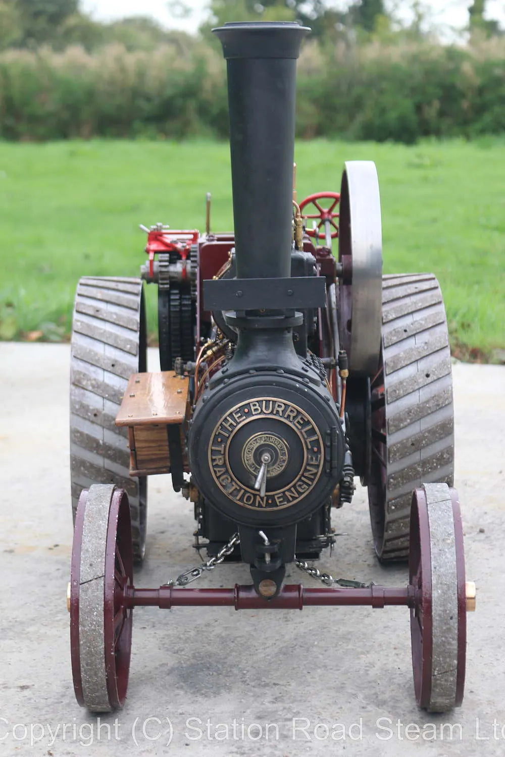 3 inch scale Burrell 6nhp agricultural engine with driving truck