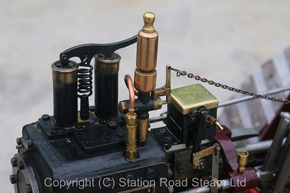 3 inch scale Burrell 6nhp agricultural engine with driving truck