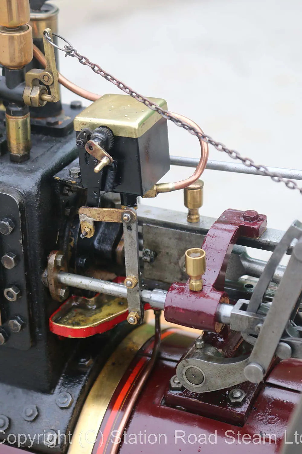 3 inch scale Burrell 6nhp agricultural engine with driving truck