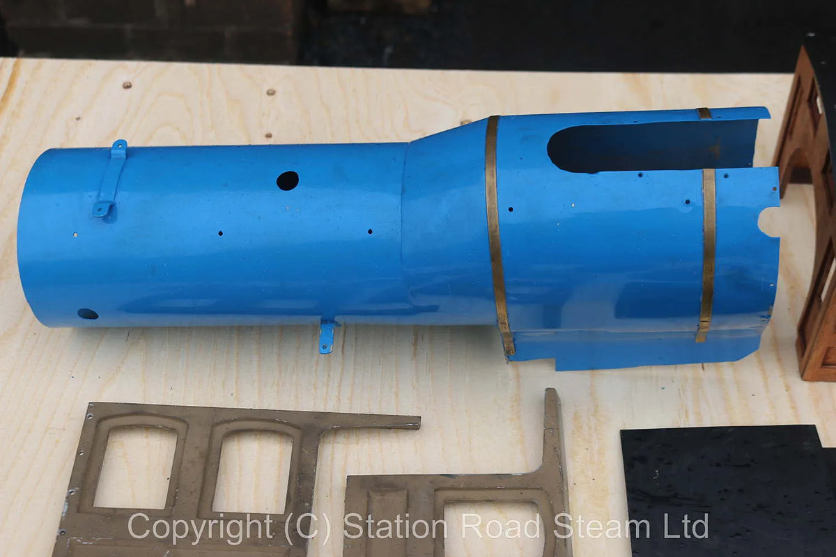 Dismantled 5 inch gauge NY&HRR 4-4-0