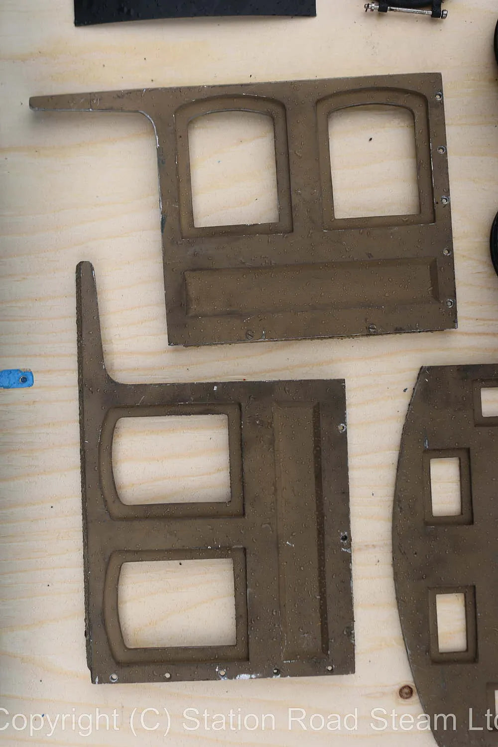 Dismantled 5 inch gauge NY&HRR 4-4-0