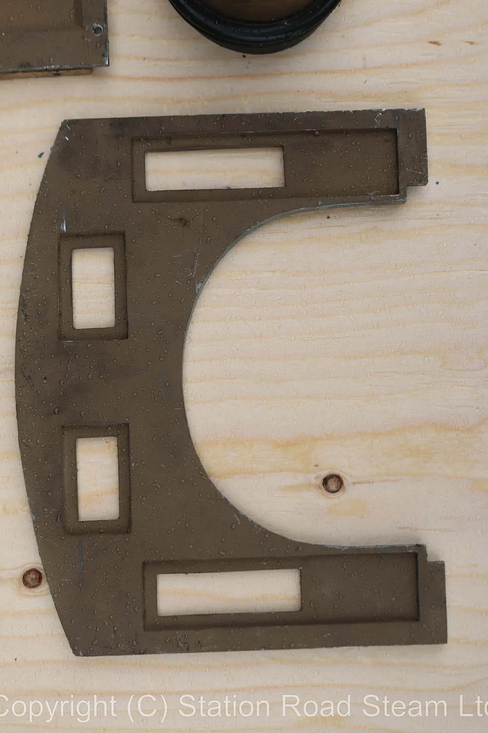 Dismantled 5 inch gauge NY&HRR 4-4-0