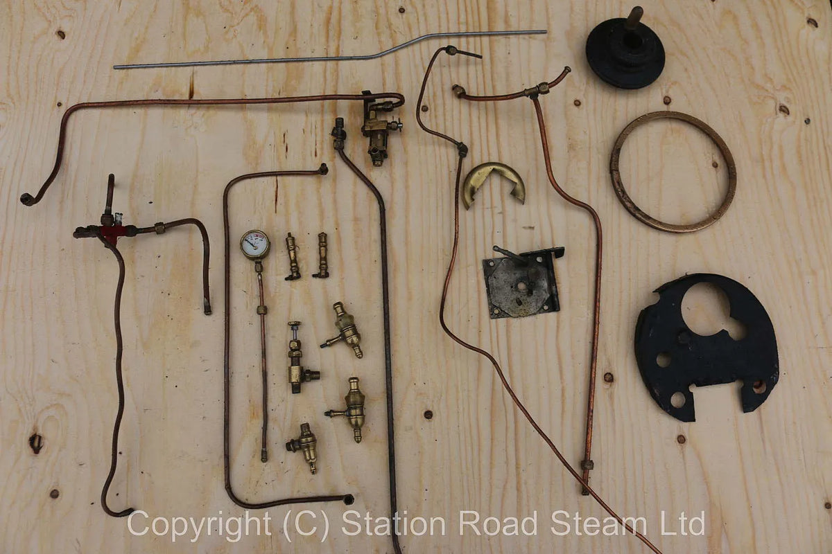 Dismantled 5 inch gauge NY&HRR 4-4-0