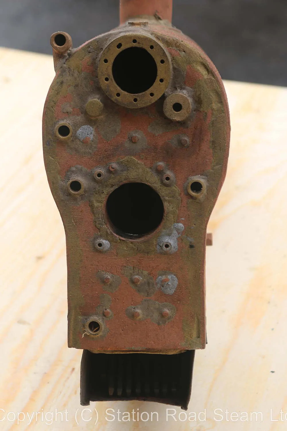 Dismantled 5 inch gauge NY&HRR 4-4-0