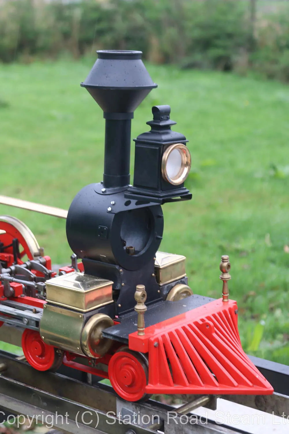 Dismantled 5 inch gauge NY&HRR 4-4-0