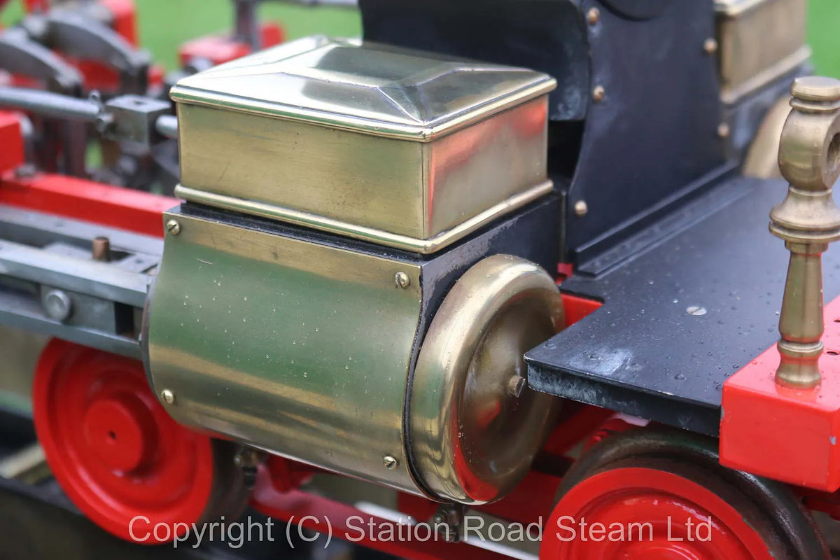 Dismantled 5 inch gauge NY&HRR 4-4-0