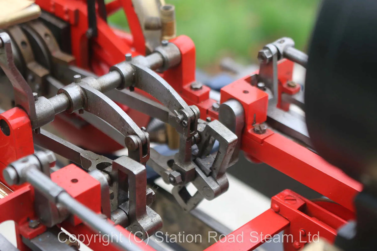 Dismantled 5 inch gauge NY&HRR 4-4-0