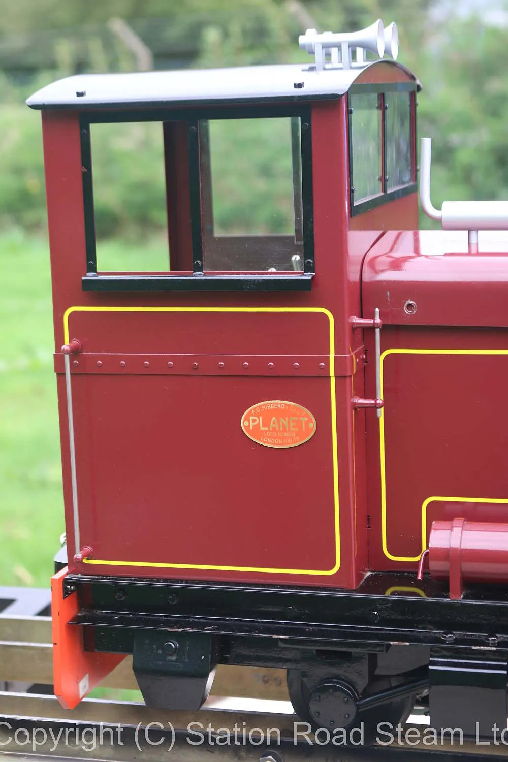5 inch gauge Maxitrak "Planet" battery electric shunter