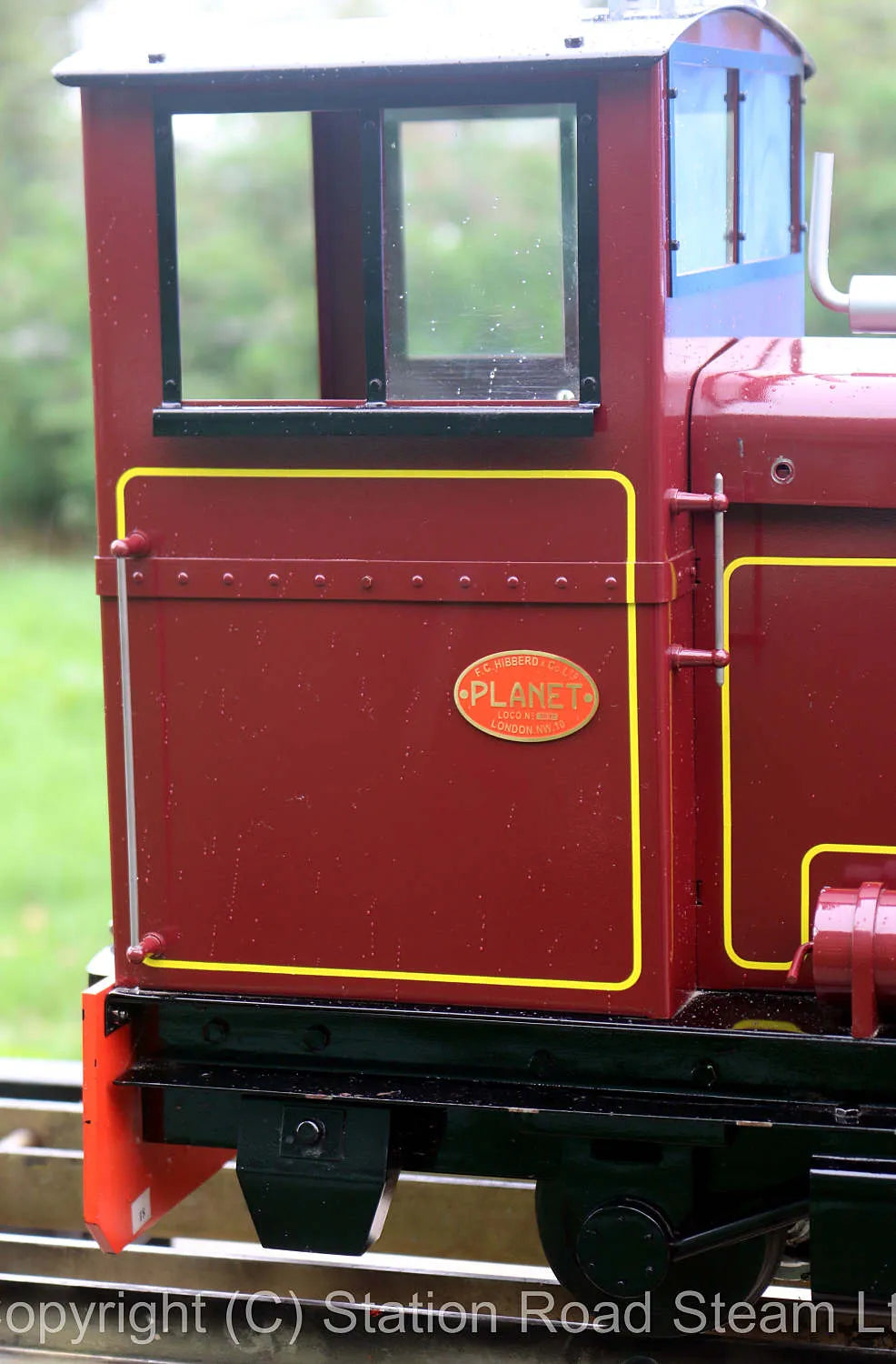 5 inch gauge Maxitrak "Planet" battery electric shunter