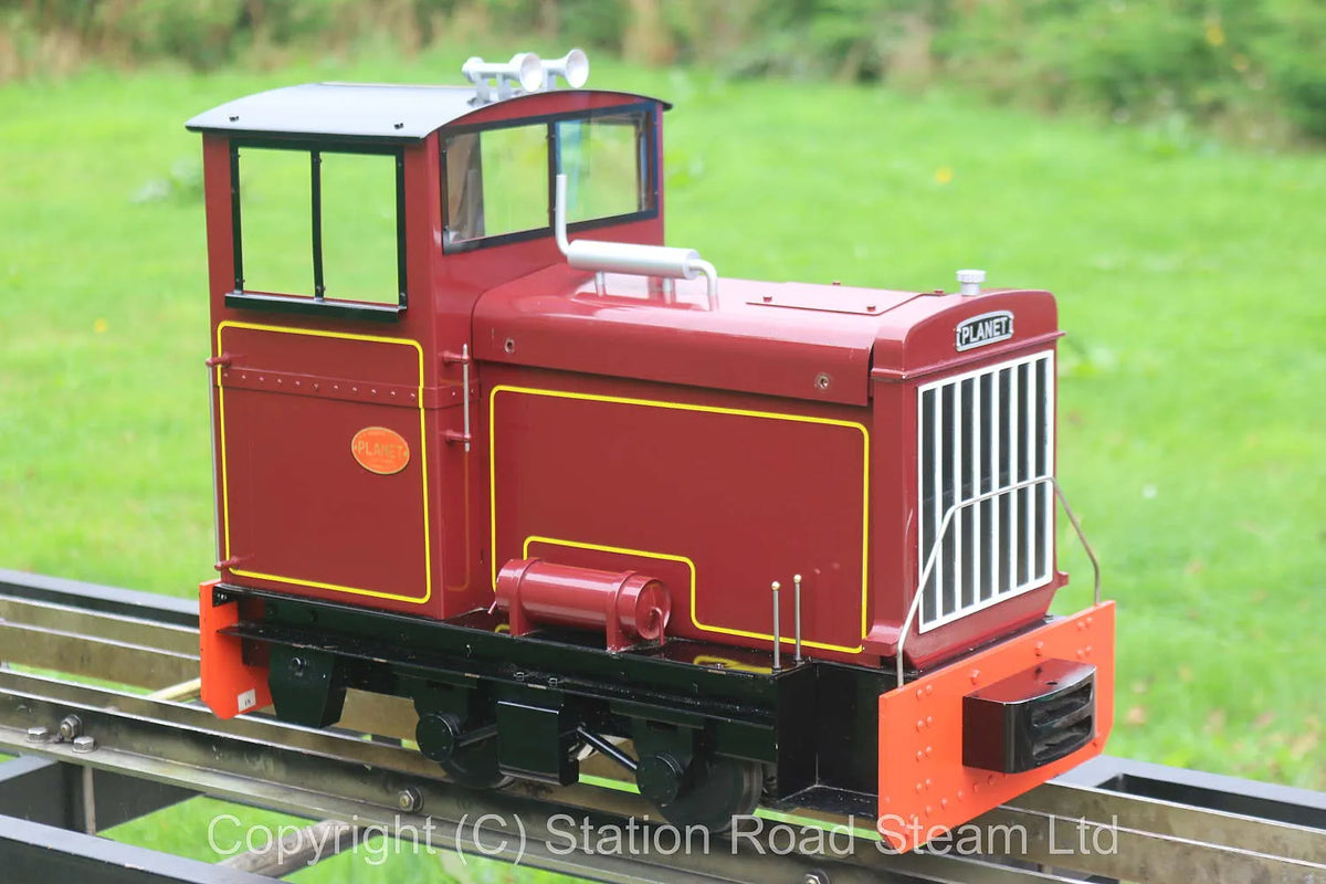 5 inch gauge Maxitrak "Planet" battery electric shunter