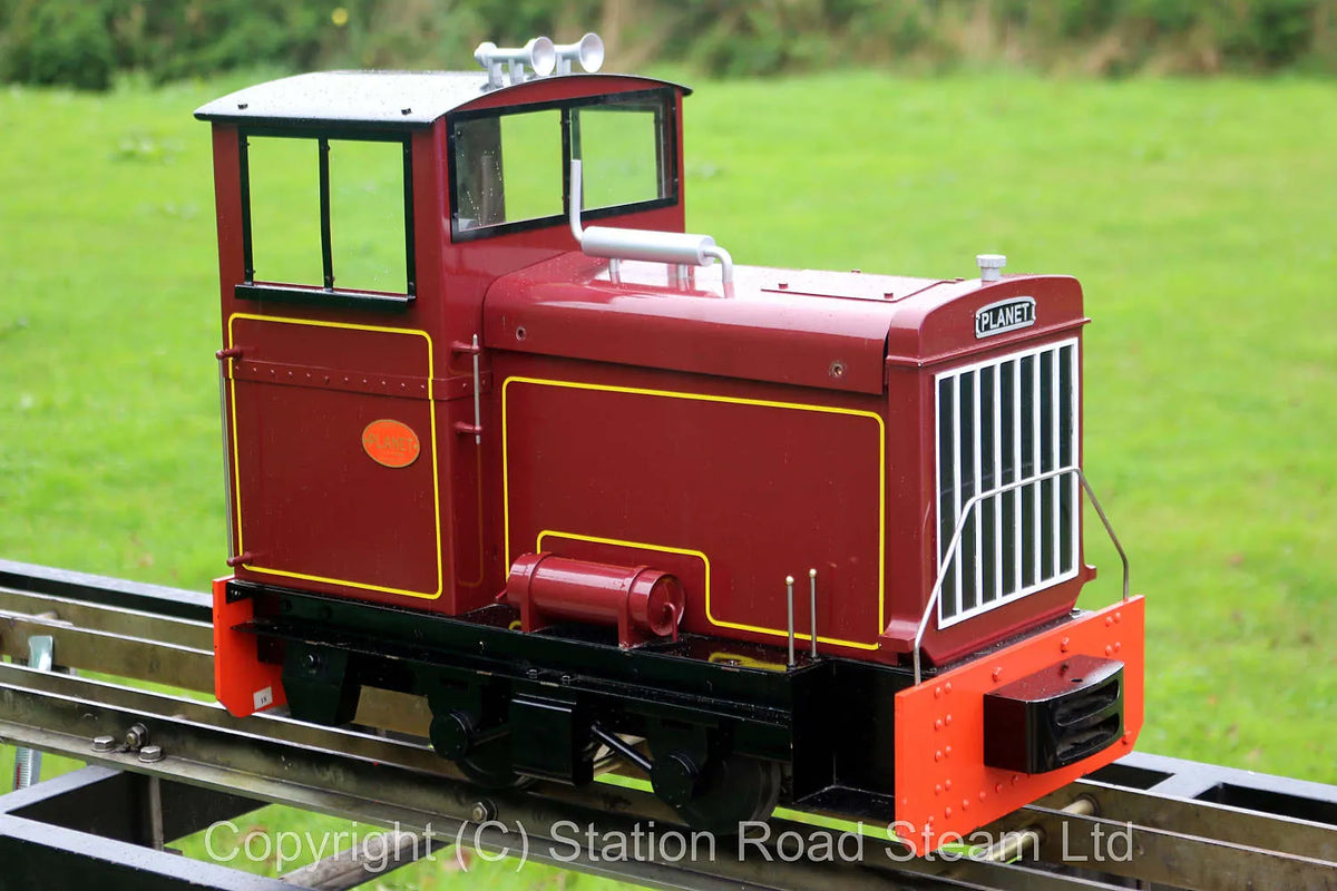5 inch gauge Maxitrak "Planet" battery electric shunter