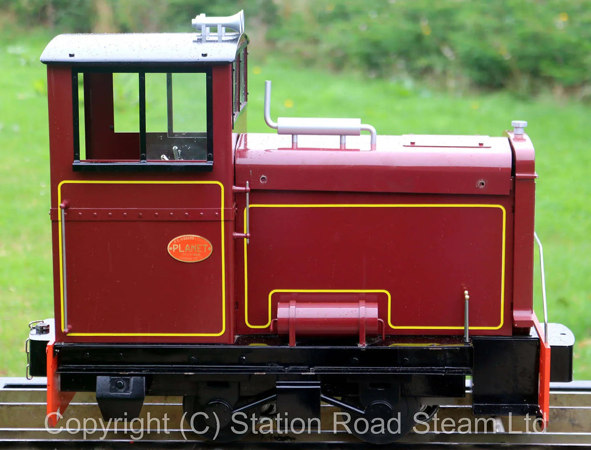 5 inch gauge Maxitrak "Planet" battery electric shunter