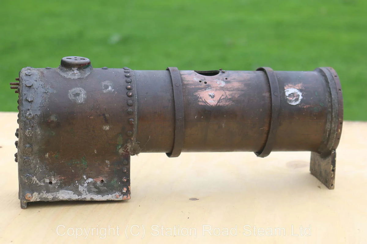 3 1/2 inch gauge part-built ancient 4-4-0