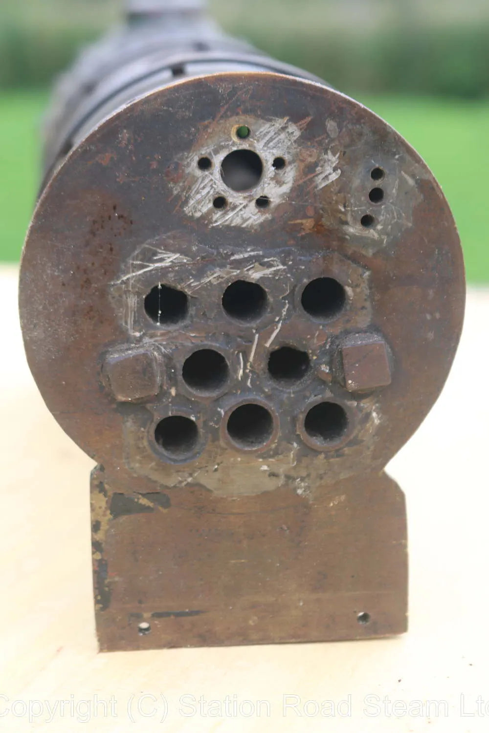 3 1/2 inch gauge part-built ancient 4-4-0