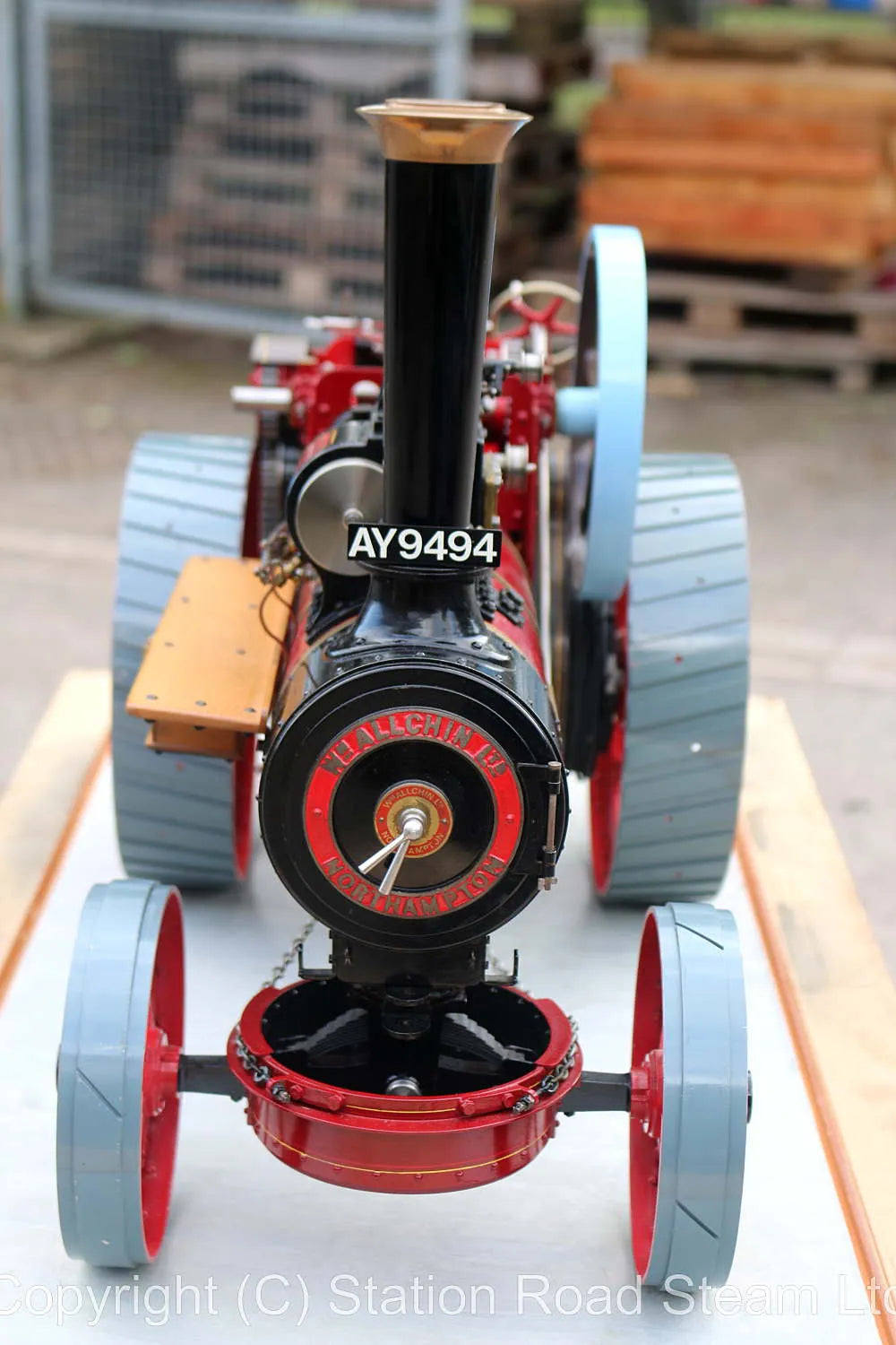 1 1/2 inch scale Allchin traction engine