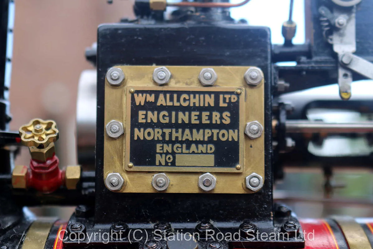 1 1/2 inch scale Allchin traction engine
