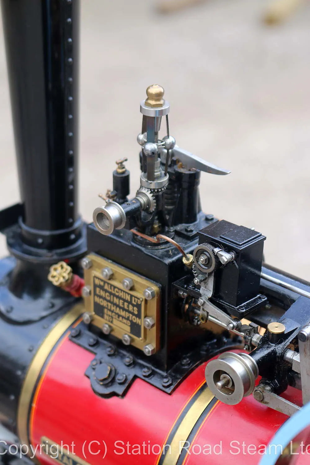 1 1/2 inch scale Allchin traction engine
