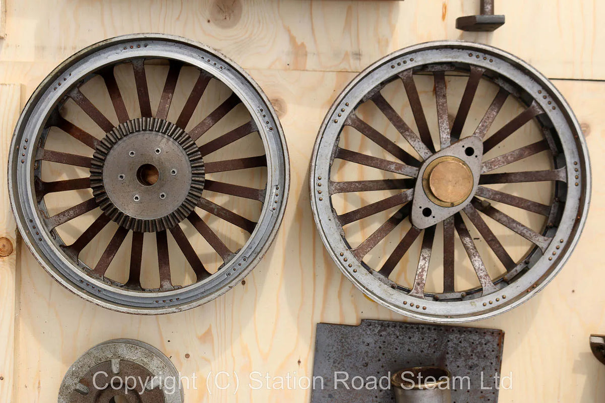 Part-built 2 inch scale Fowler DCC Showmans engine