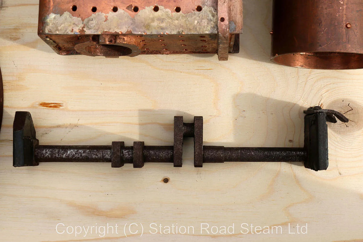 Part-built 2 inch scale Fowler DCC Showmans engine