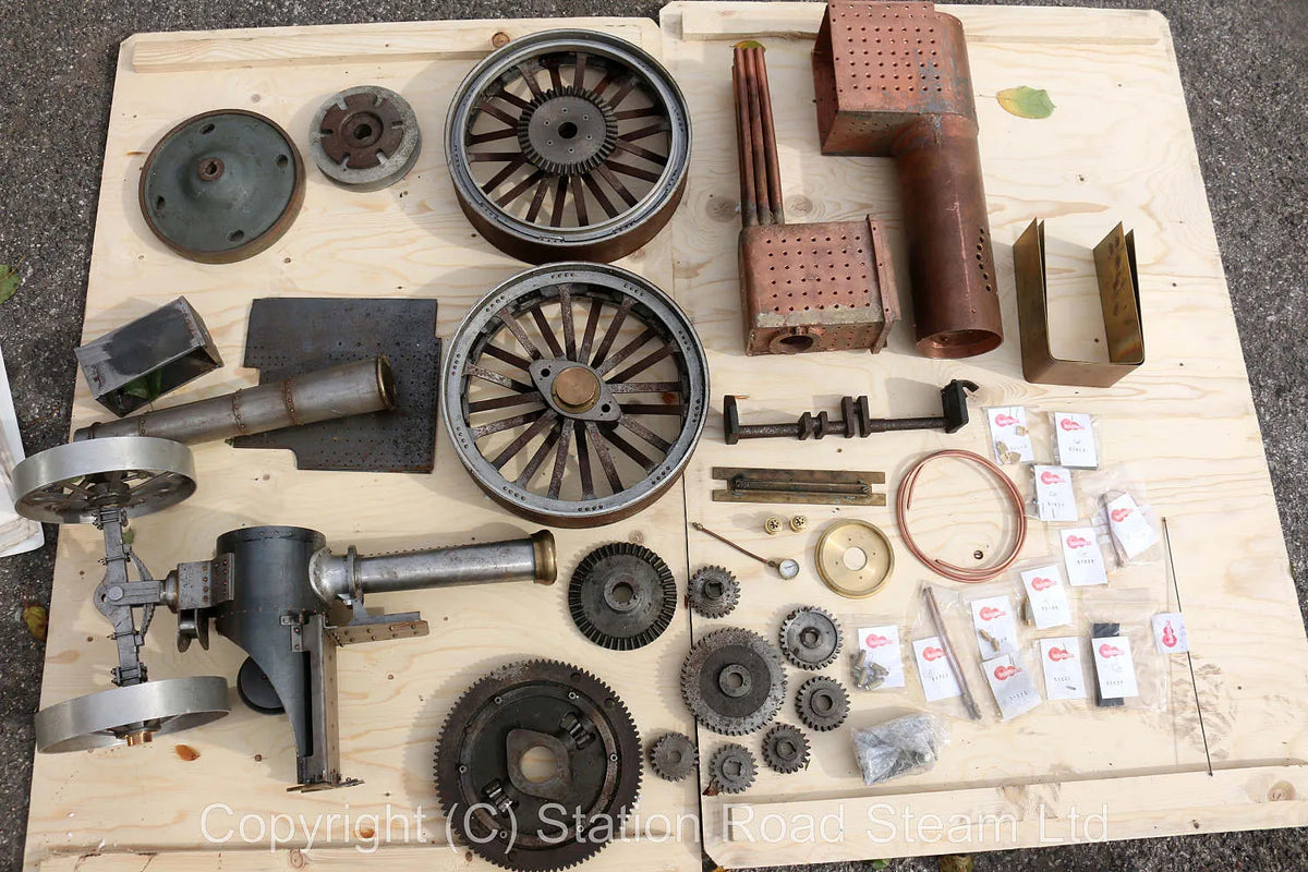 Part-built 2 inch scale Fowler DCC Showmans engine