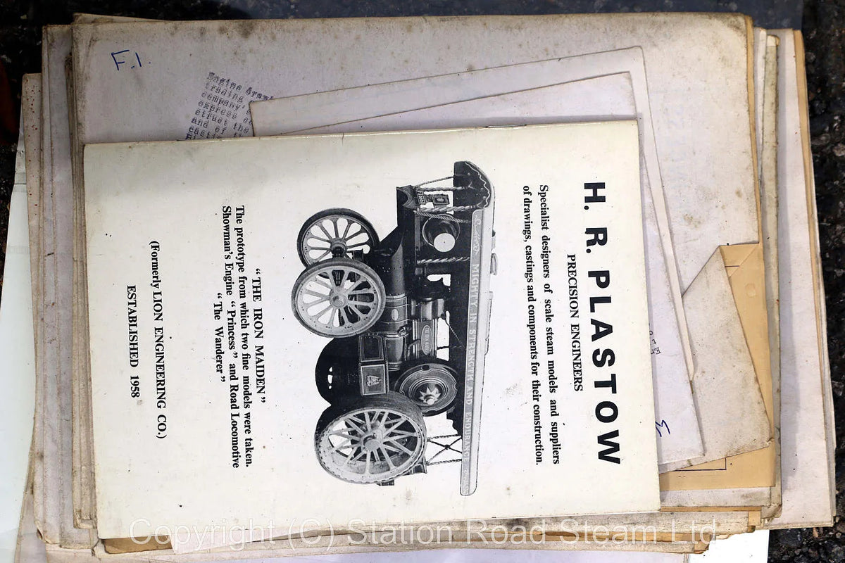 Part-built 2 inch scale Fowler DCC Showmans engine