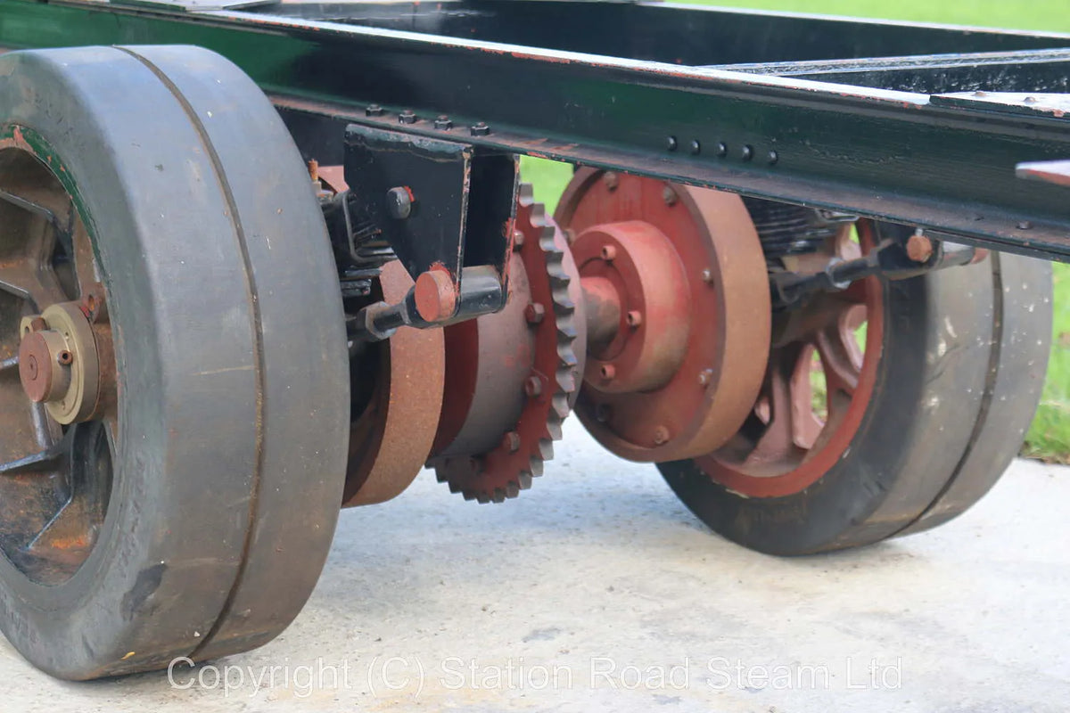 Part-built 6 inch scale Clayton undertype steam wagon