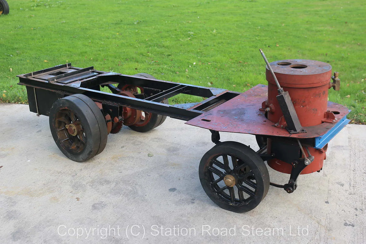 Part-built 6 inch scale Clayton undertype steam wagon