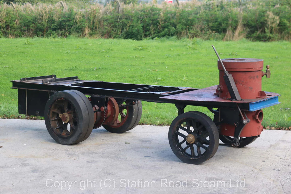 Part-built 6 inch scale Clayton undertype steam wagon