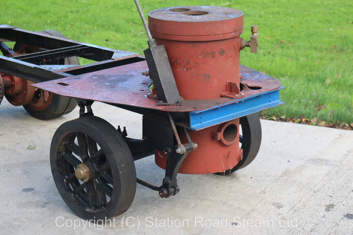 Part-built 6 inch scale Clayton undertype steam wagon