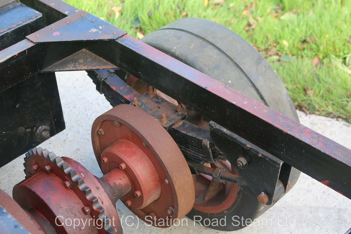 Part-built 6 inch scale Clayton undertype steam wagon