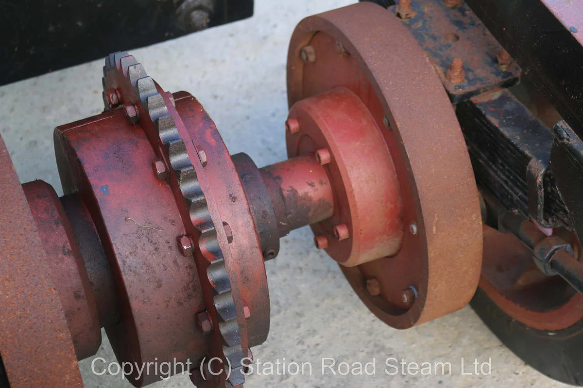 Part-built 6 inch scale Clayton undertype steam wagon