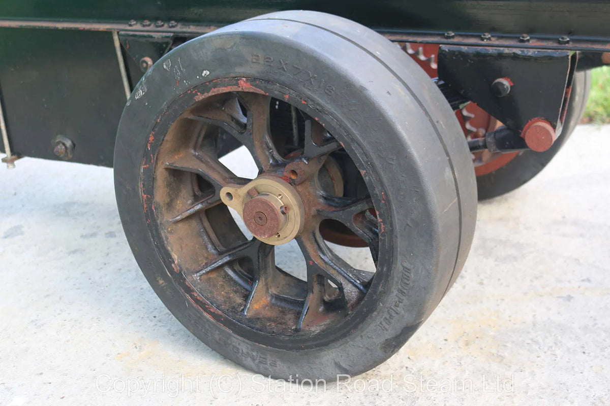 Part-built 6 inch scale Clayton undertype steam wagon