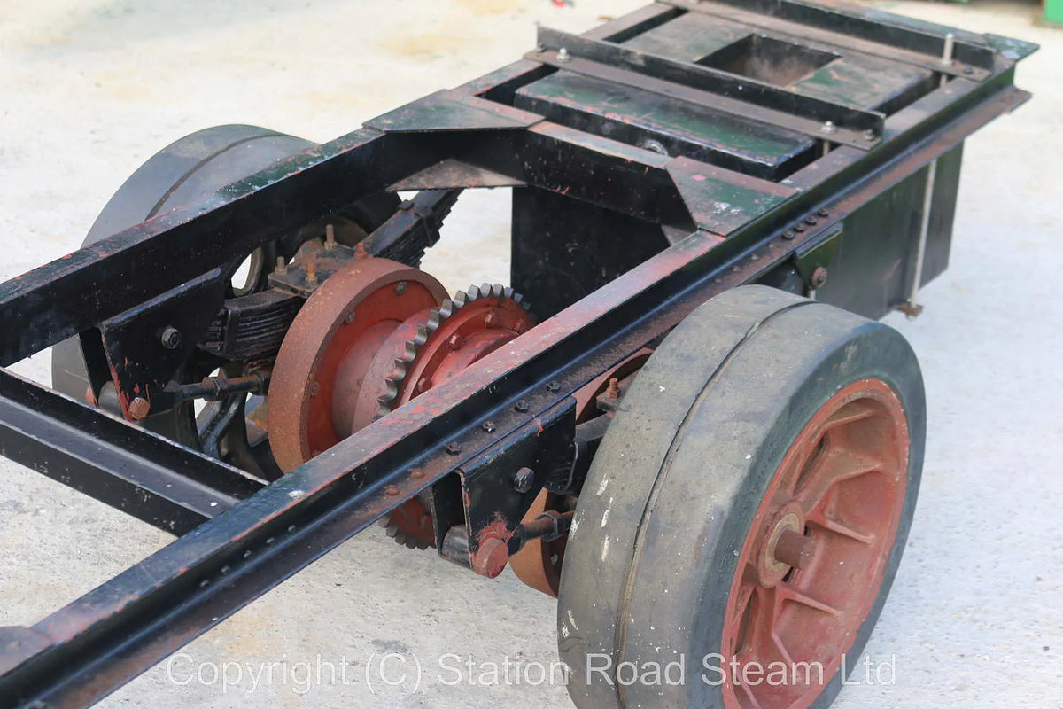Part-built 6 inch scale Clayton undertype steam wagon