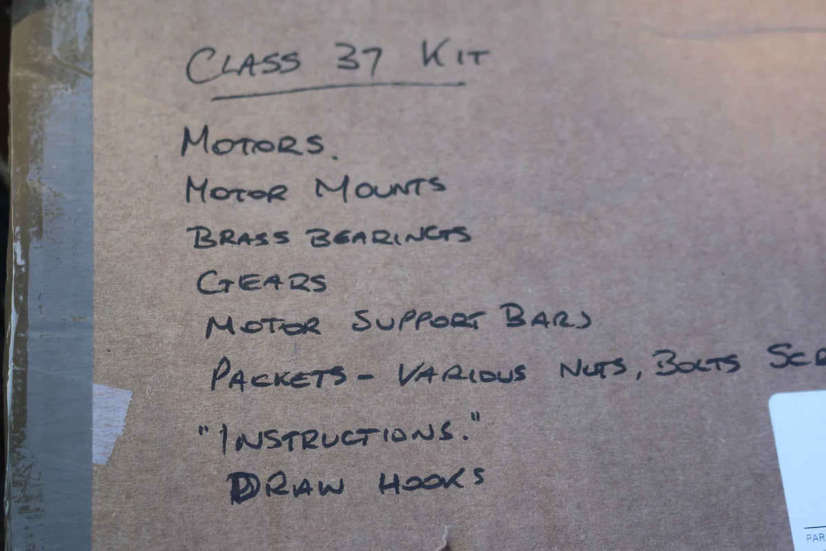 5 inch gauge Compass House Class 37 kit