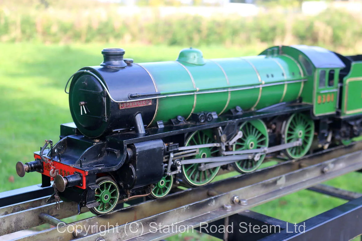 3 1/2 inch gauge LNER B1 "Springbok"