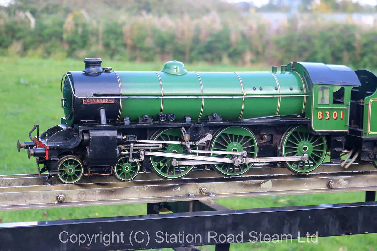3 1/2 inch gauge LNER B1 "Springbok"