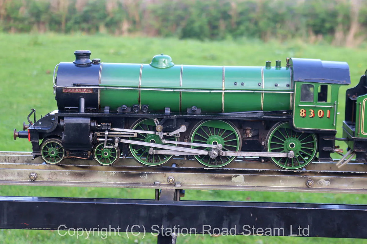 3 1/2 inch gauge LNER B1 "Springbok"